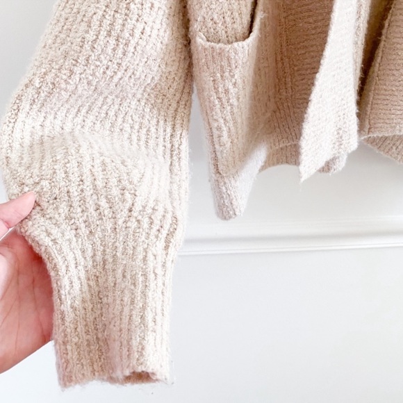 Anthropologie Moth Boucle Alpaca Cardigan - Picture 3 of 6